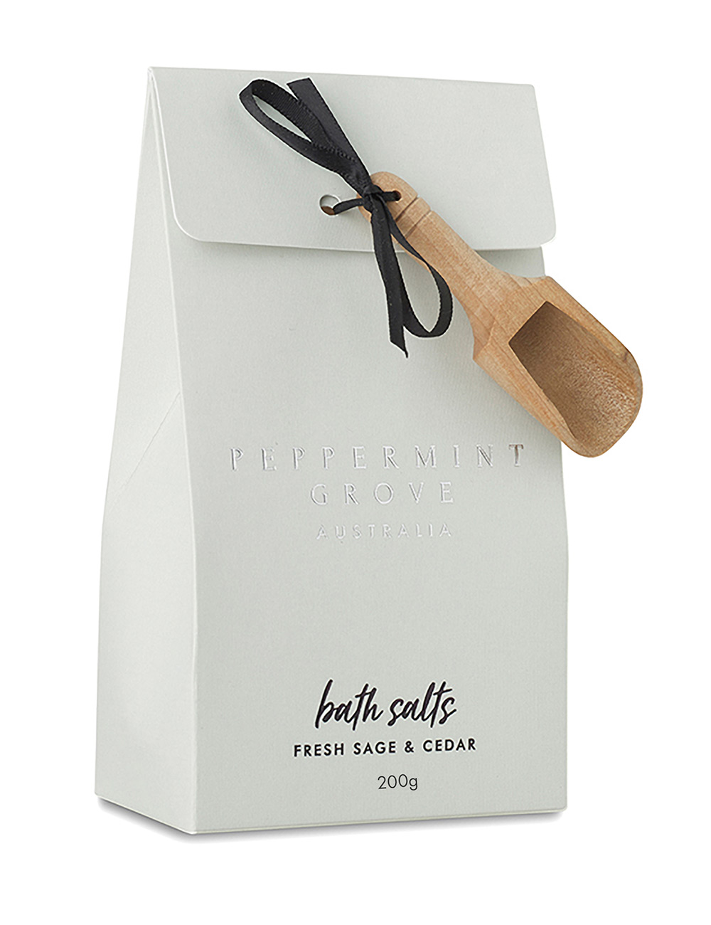 Peppermint Grove Fresh Sage & Cedar - Bath Salts 200g