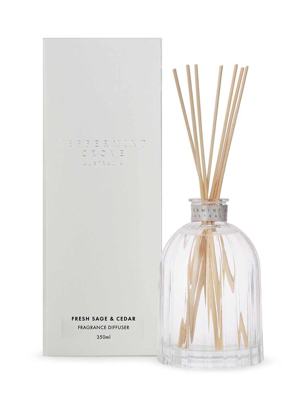 Peppermint Grove Fresh Sage & Cedar - Large Fragrance Diffuser 350ml
