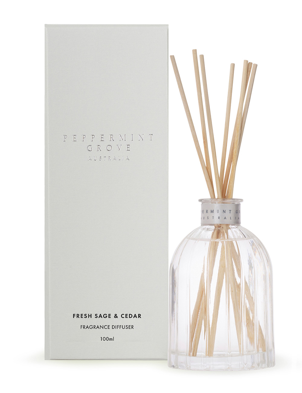 Peppermint Grove Fresh Sage & Cedar - Fragrance Diffuser 100ml 
