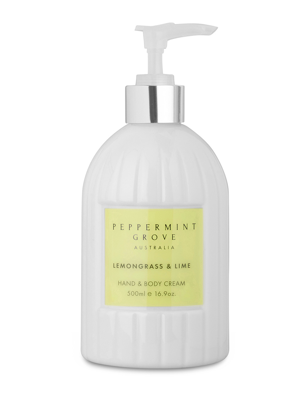 Peppermint Grove Lemongrass & Lime - Hand & Body Cream 500ml